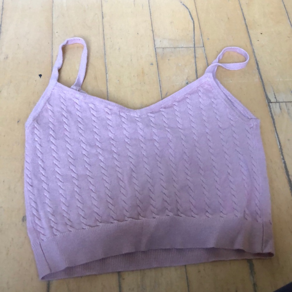 knit crop top